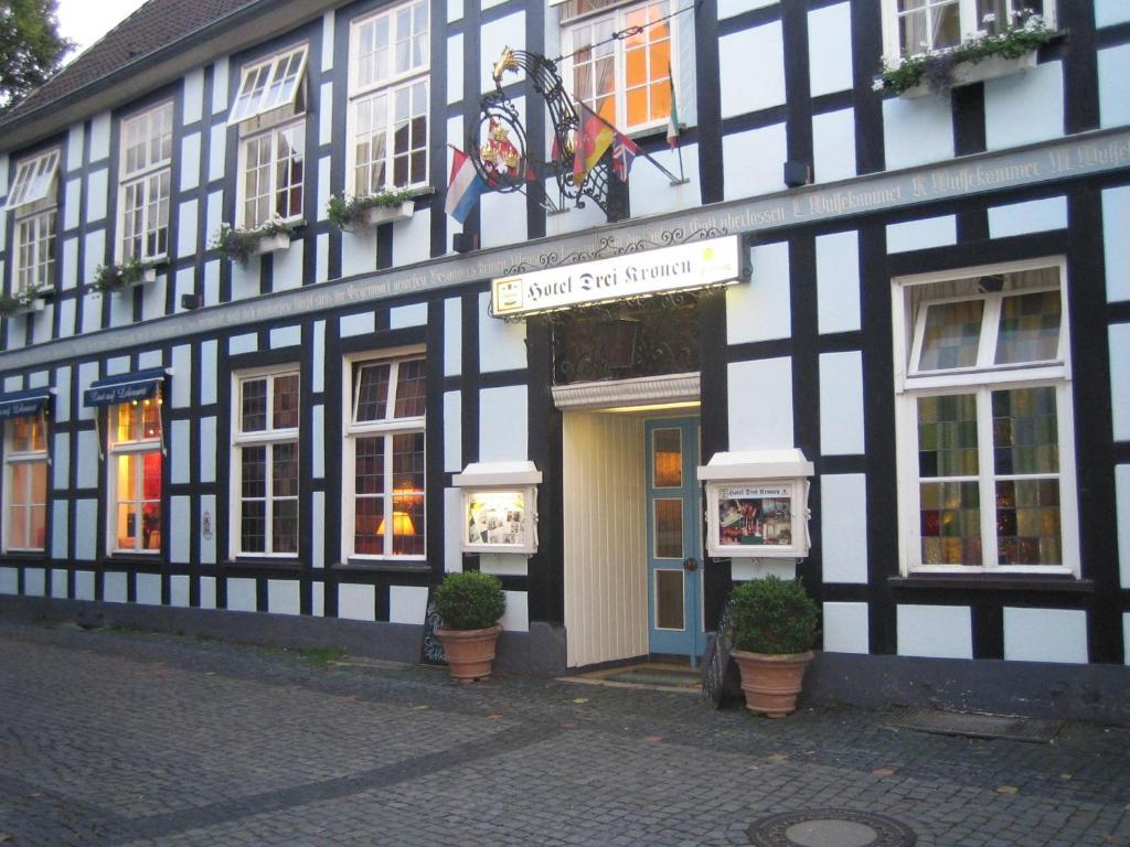 Hotel Drei Kronen Tecklenburg Exterior foto
